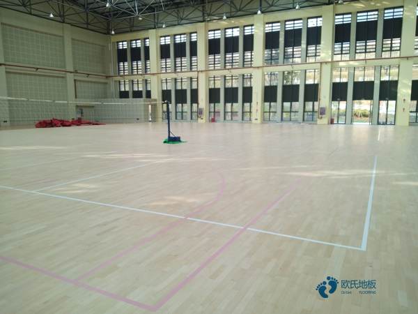 單龍骨體育場館地板環保1